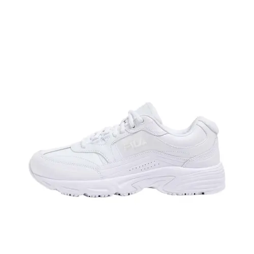 FILA Memory Workshift Low Top Casual Shoes Women's White