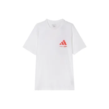 Adidas T Shirts Men White