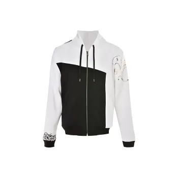 VERSACE SS23 Sweatshirt Men's Black White