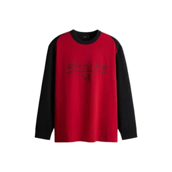 H&M New Year T Shirts Men Red/Black