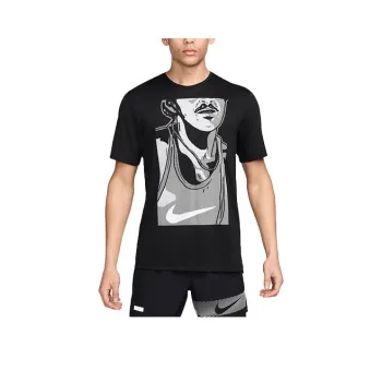 Nike SS24 Set in Sleeve T Shirt Men's Black