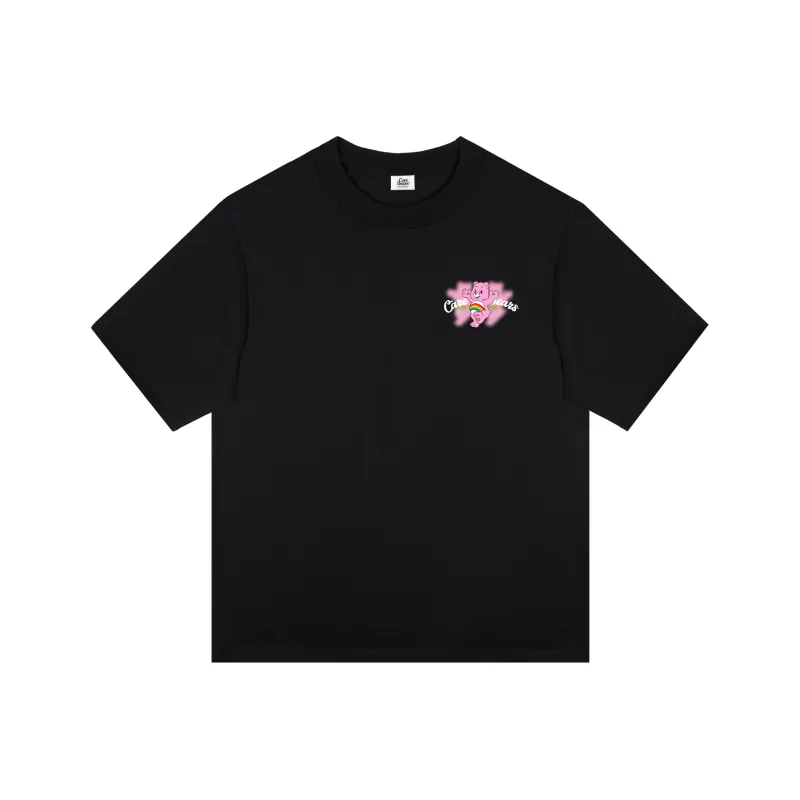 CAREBEARS T Shirt Unisex Black Print White-1