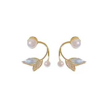 QIMEILA Copper Alloy Earrings Women's