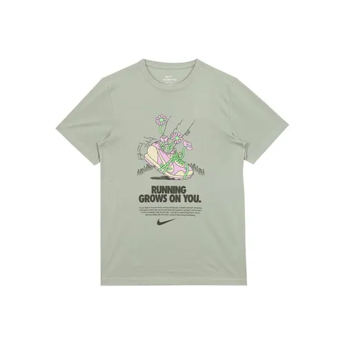 Nike T Shirts Men Green