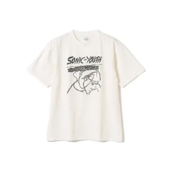 Beams Sonic Youth Confusion Cover T-Shirt Men's