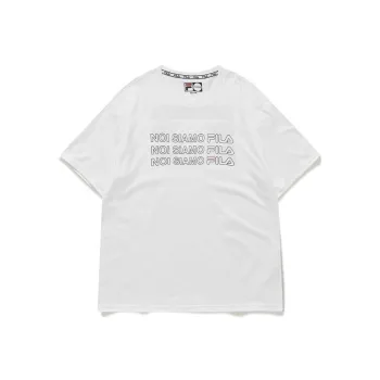 FILA FUSION NOI SIAMO FILATENNIS T-Shirt Men's Standard White