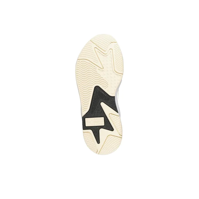 PUMA RS X Anti Slip Wear Resistant Low Top Casual Shoes Women's Beige-4