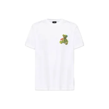 PS By Paul Smith Bear Printed Crewneck T Shirt