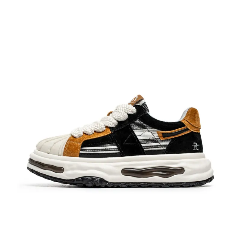 ROBINHOOD Cushioning, Abrasion Resistant, Coverage, Support, Impact Resistant Low Top Chunky Sneakers Men's-1