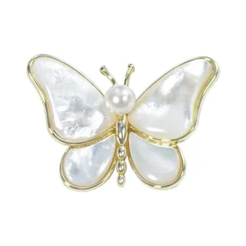Ancient Jewelry Pearl Brooches Women's