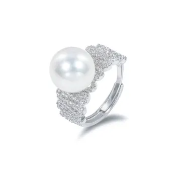 Ancient Jewelry Pearl Rings Women's