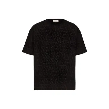 Valentino Toile Iconographe Crewneck T Shirt