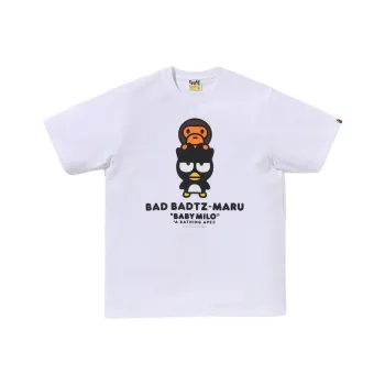 A BATHING APE X Bad Badtz Maru Baby Milo Tee