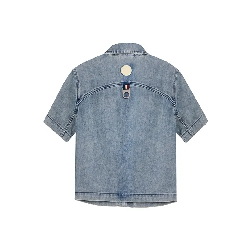 Palladium Shirt Unisex Blue Phantom-1