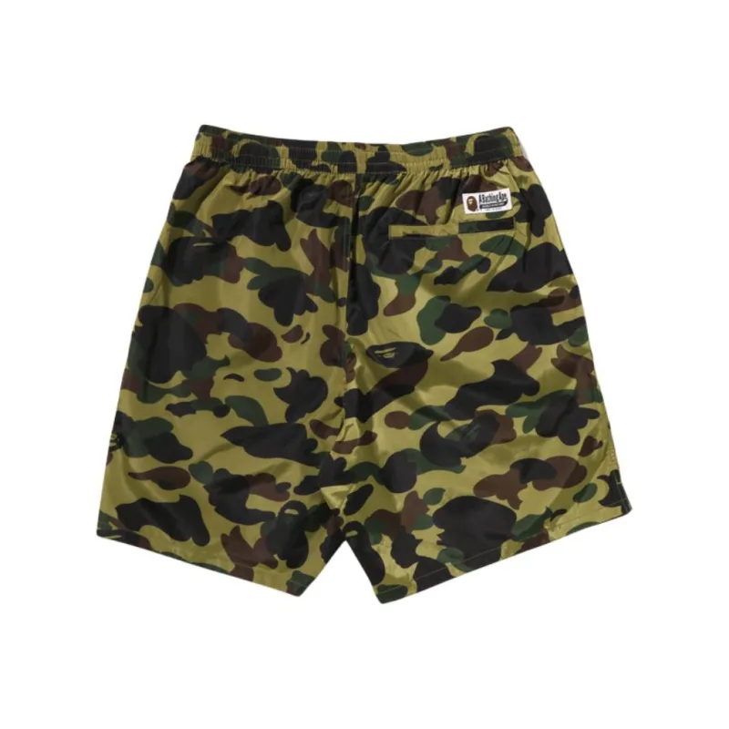 Bape 1st Camo Bathing Ape Logo Shorts-1