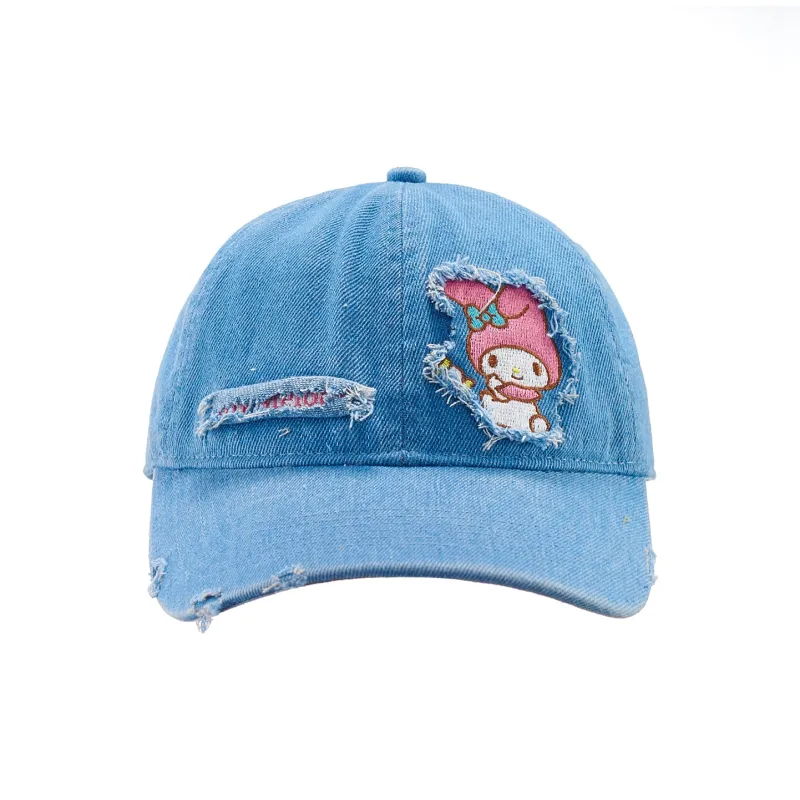 Hello Kitty Cotton Baseball Caps Women's-0