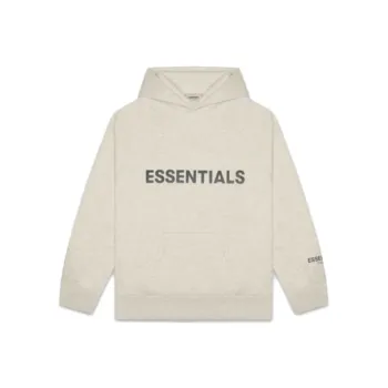 Fear Of God Essentials Pullover Hoodie Applique Logo