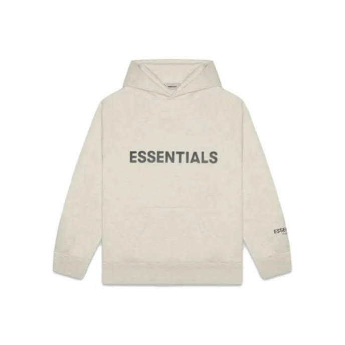 Fear Of God Essentials Pullover Hoodie Applique Logo-0