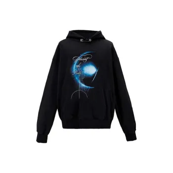 C2H4 My Own Private Planet Grunge Guitar Print Hoodie