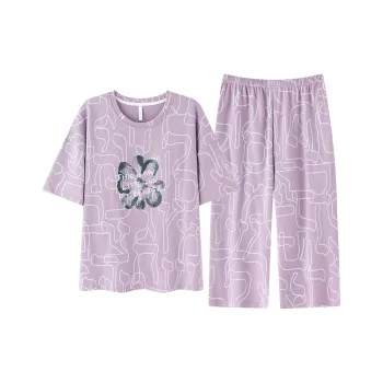 FENTENGCARE Pajama Set Women's Violet