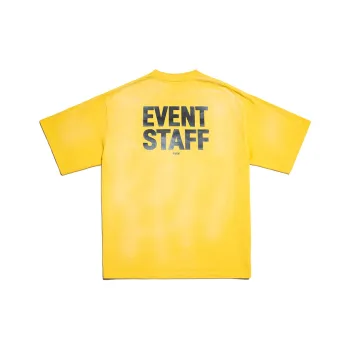 P.M.W T Shirts Unisex Yellow