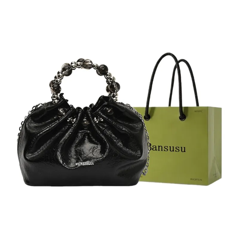 Bansusu PU Handbag Regular Women's White/Yellow/Pink/Black-12