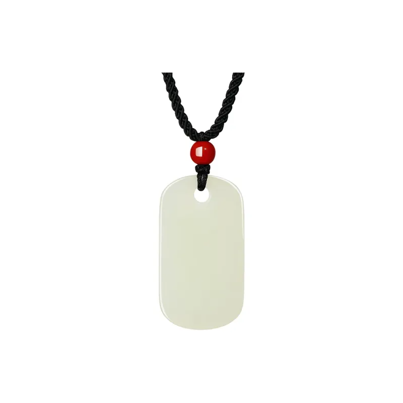 Chum Pendants White Jade/Pale Greenish White Jade Unisex-0
