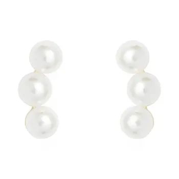 May10th S925 Sterling Silver Needle Stud Earrings Women's