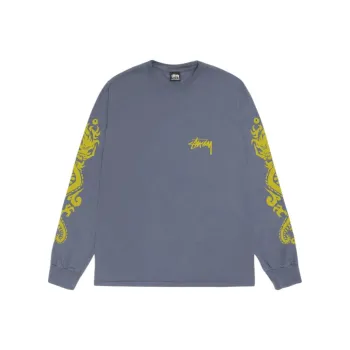 Stussy Dragons Pigment Dyed L/S Tee