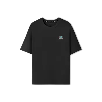 Skechers Leisure Sports Series T Shirt Unisex Carbon Black