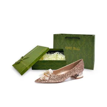 XIMO BULL Chunky Heel High Heels Women's