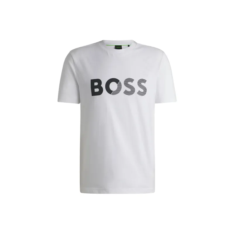 HUGO BOSS Logo tape T shirt-0