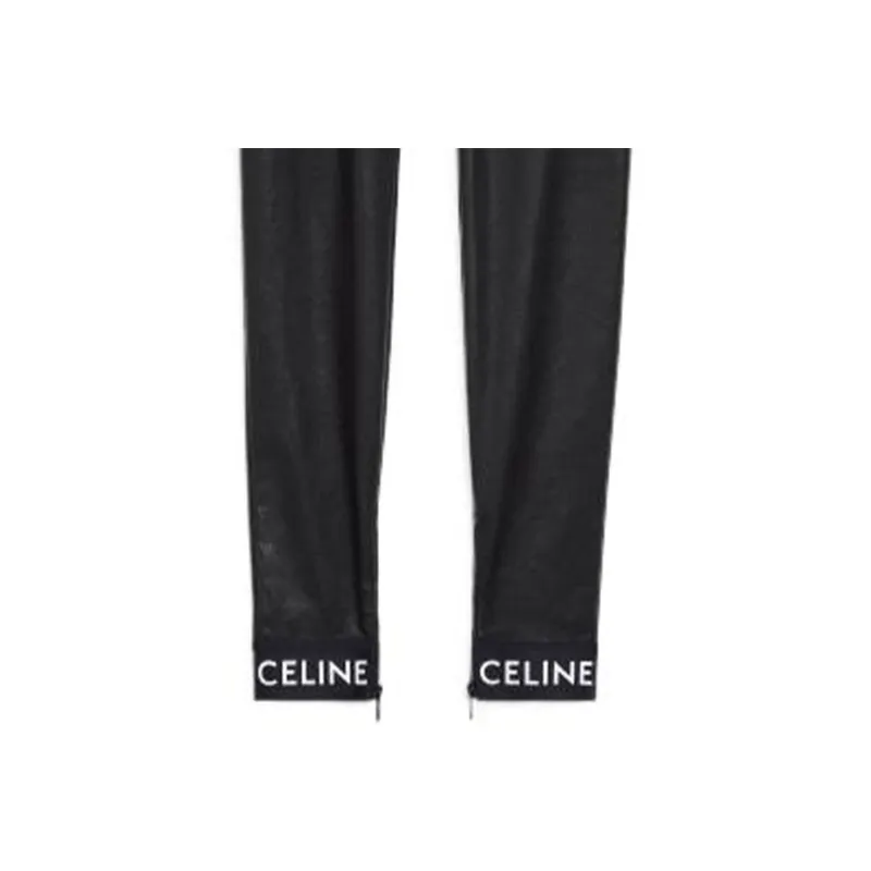 CELINE Leggings Women's Black-4