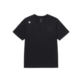 DESCENTE BLEU T Shirts Unisex