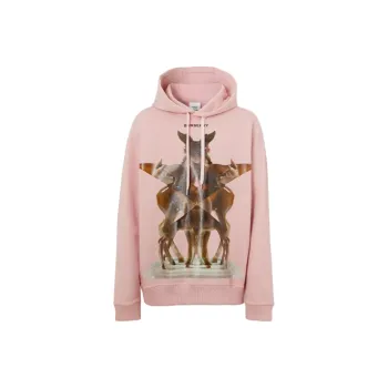 Burberry Sweatshirt Unisex Ice Frost Pink