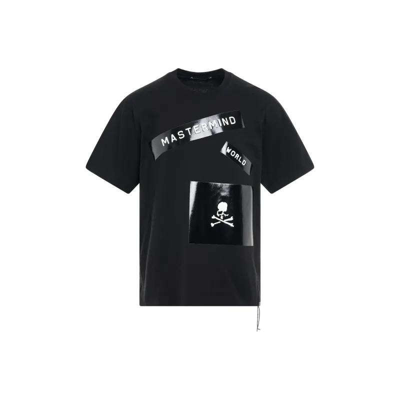 MASTERMIND WORLD Logo print Cotton T shirt-0