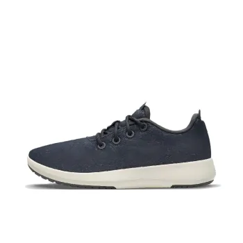 Allbirds Wool Runner Mizzles Anti Slip Wear Resistant Low Top Casual Shoes Men's Natural Black