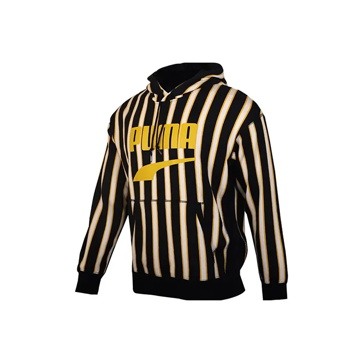 PUMA Sweatshirts Men Black Yellow Multicolor-0