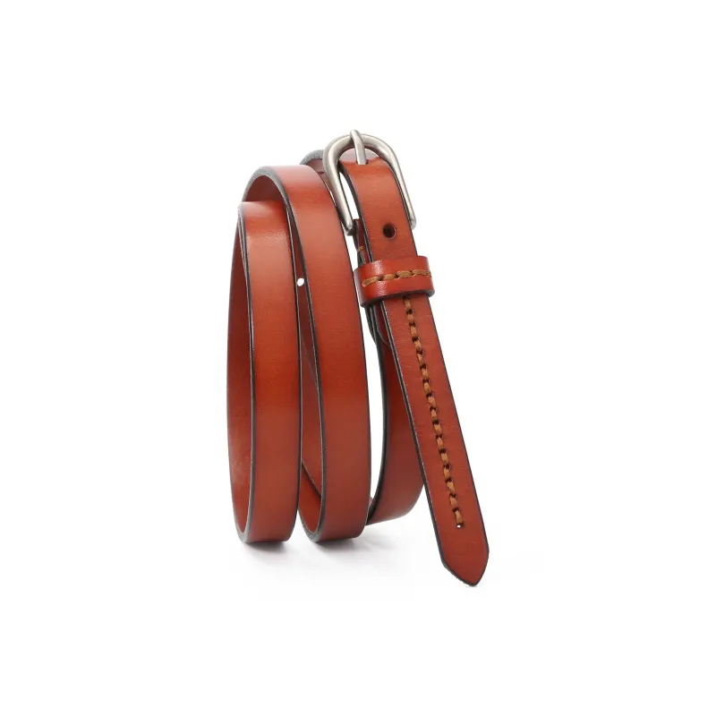 CATELLES Top Grain Cow Leather Belts Women's 1.3cm-12