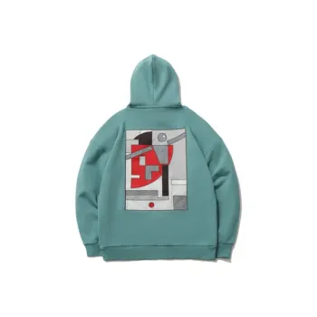 LiNing Sweatshirts Men Gray Lake Blue