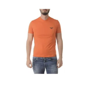 ARMANI JEANS T Shirt Men's Orange