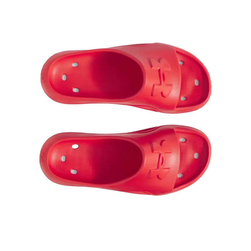 Under Armour Locker 5 Slide Slippers Men's Red-3