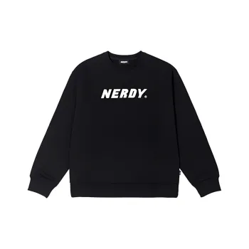 Nerdy Sweatshirts Unisex Black
