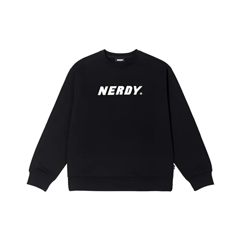 Nerdy Sweatshirts Unisex Black-0