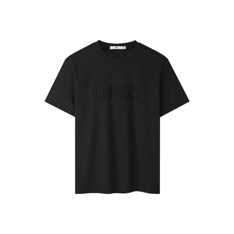 HLA T-Shirt Men's Ecru Pattern F6-4