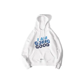 DAKYAM Hooded Loose Fit Sweatshirt Winter Unisex