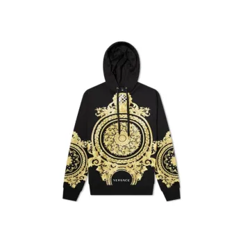 VERSACE Le Pop Classique Print Hoodie 'Black'