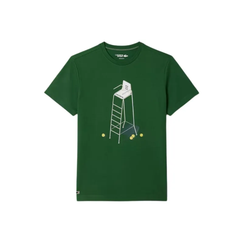 LACOSTE Heritage Print T shirt-0