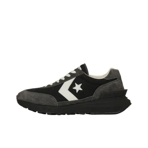 Converse Starfiresc Cushioning And Breathable Low Top Running Shoes Unisex Gray Black