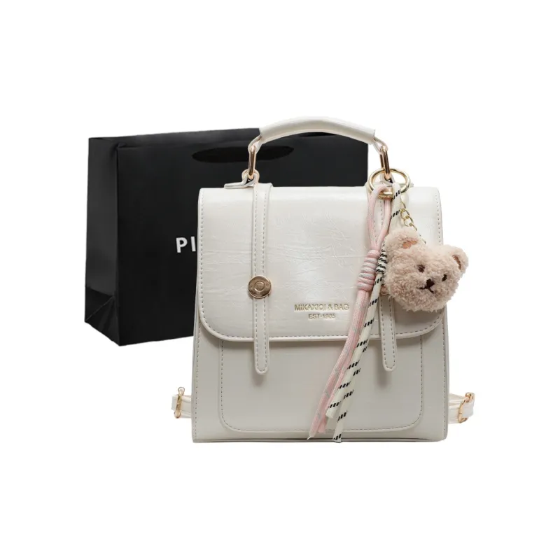 PINK·LAND PU Backpack Women's Multicolor-0